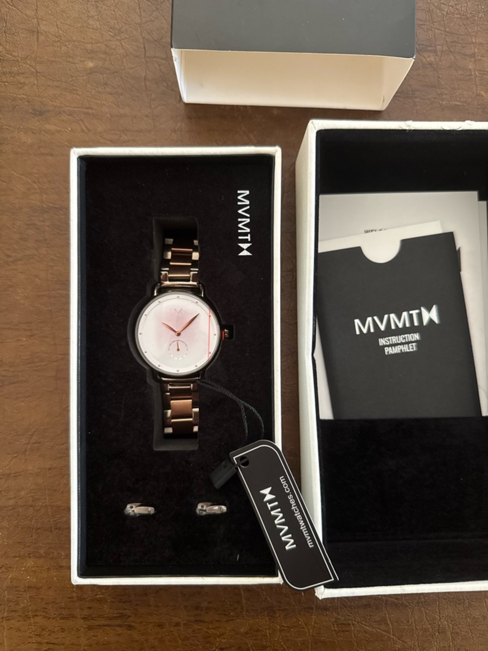 NWT MVMT Bloom womens watch 36mm japanese quartz movement stainless steel NIB